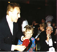 Mel and the late Ernie Wise