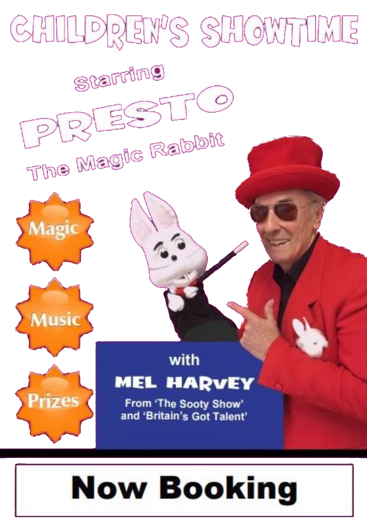 CHILDREN'S SHOWTIME Staring PRESTO The Magic Rabbit